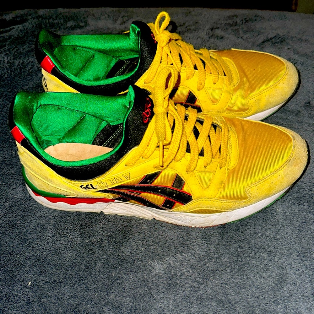 COPY - ASICS GEL LYTE 5 'CARNIVAL' yellow/black